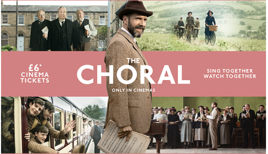 Movie presentation in the Village Hall